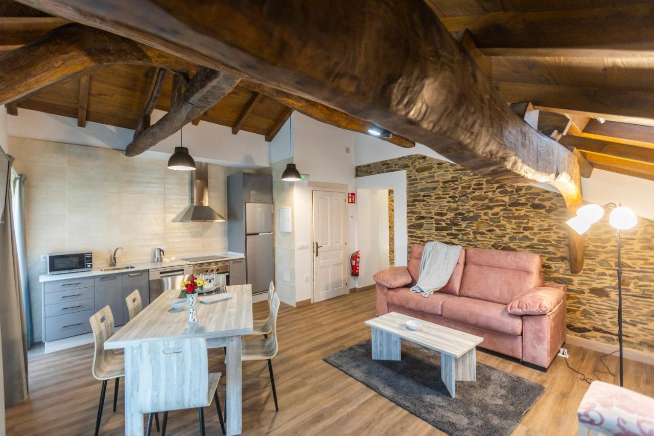 Apartamentos Casona Del Campo Navia Ngoại thất bức ảnh
